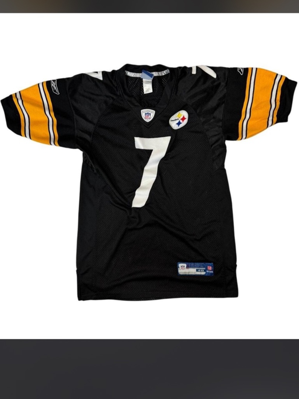 Reebok Pittsburgh Steelers Ben Roethlisberger NFL Football Jersey